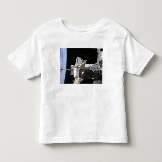 A docked Soyuz spacecraft Toddler T-shirt (Front)