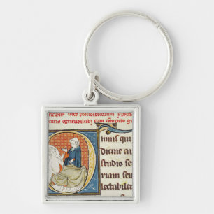 A Doctor Diagnosing a Patient Keychain