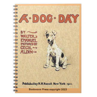 A Dog Day spiral Notebook