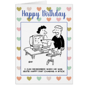 A Dog is Playing Computer Games