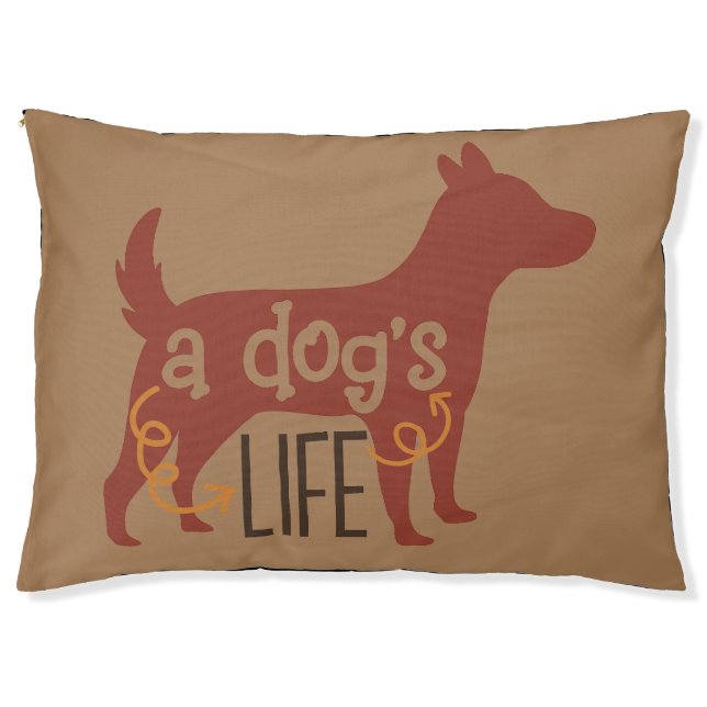 A Dogs Life Pet Bed (Front)