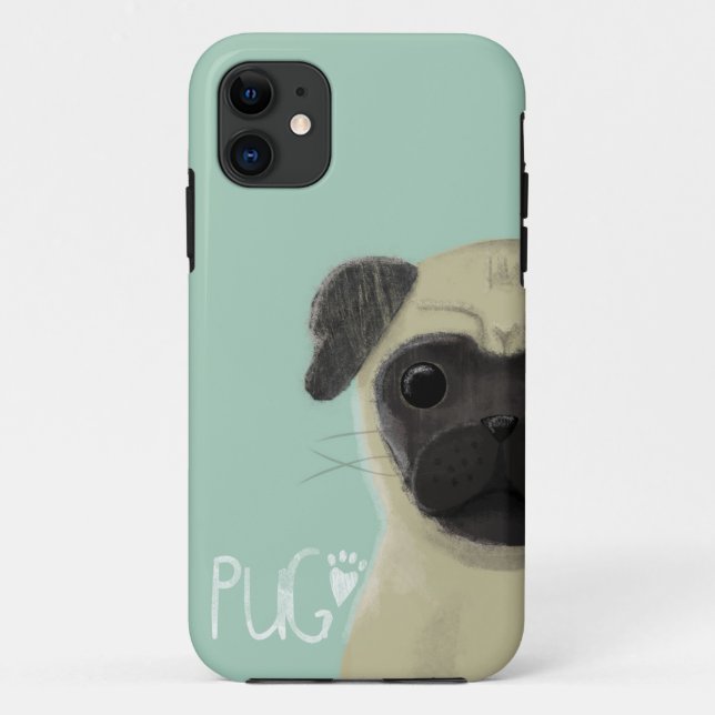 A Dogs Life - Pug Case-Mate iPhone Case (Back)