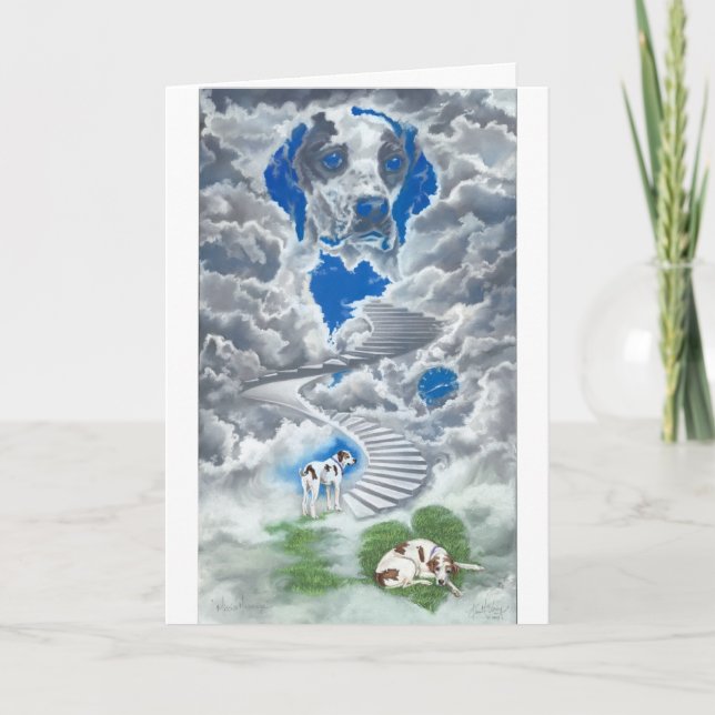 A Dog's Prayer ~ Dog Sympathy Card (Front)