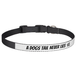 A Dogs Tail Never Lies Ceramic Ornament Pet Collar