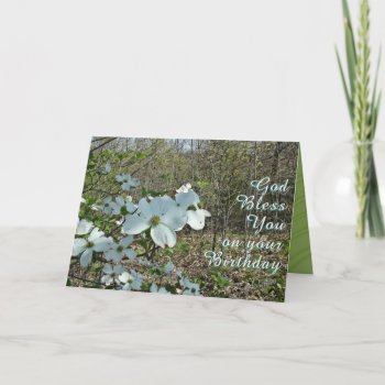 A Dogwood Blooming-customize Card by MakaraPhotos at Zazzle
