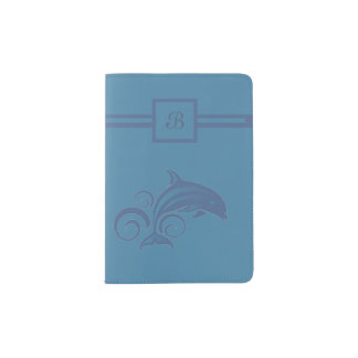 A Dolphin Passport Holder