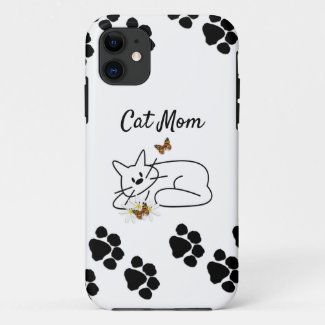 Cat Mom Cute Family Personalized Gifts