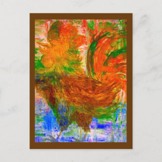 A-Doodle-Doo Postcard