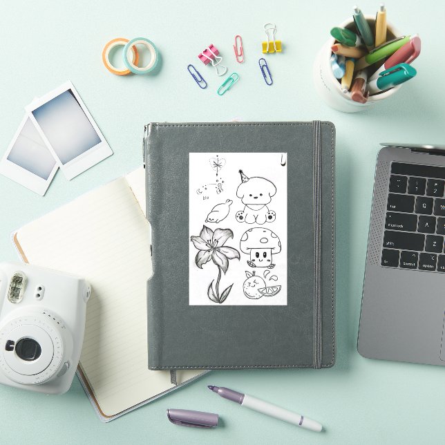 a doodle page for you  sticker (iPad Cover)
