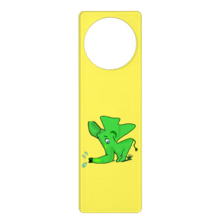 A door hanger for a child's room -