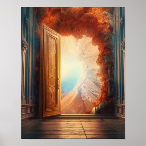 A Door to Another Dimension Art Print