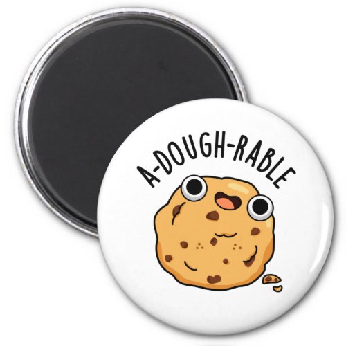 A_dough_rable Funny Cookie Pun Magnet