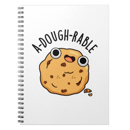 A_dough_rable Funny Cookie Pun Notebook