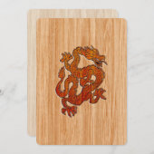 A Dragon in oriental Bamboo (Front/Back)
