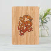 A Dragon in oriental Bamboo (Standing Front)