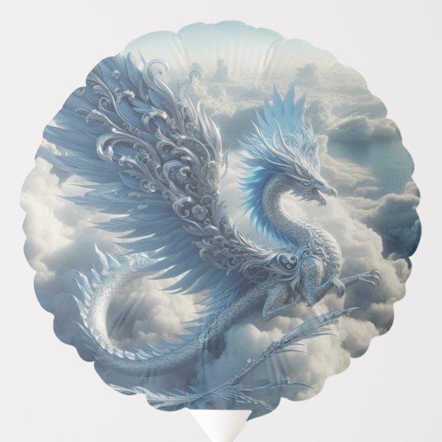 A Dragon Surrounded by Clouds  Balloon (Front)