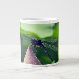 A dragonfly giant coffee mug