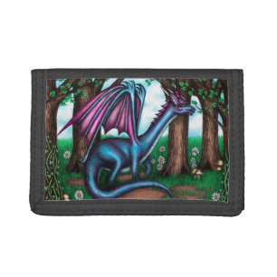 A Dragon's Sanctuary Trifold Wallet
