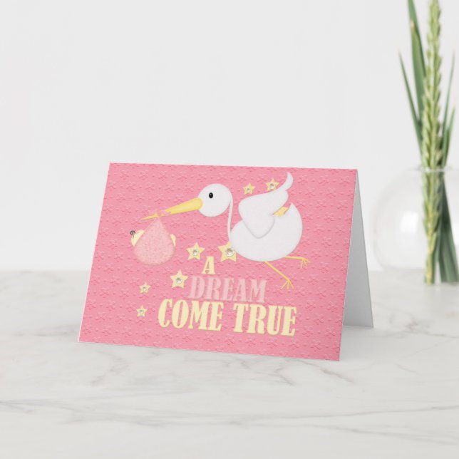 A dream come true announcement (Front)