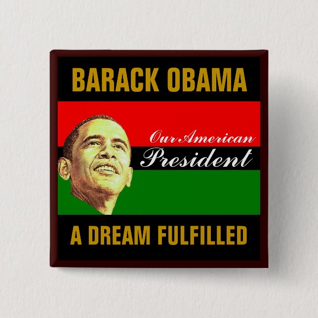 a Dream Fulfilled Pinback Button (Front)