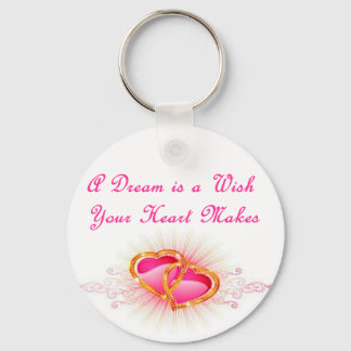 A Dream is a Wish Your Heart Makes Keychain