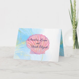 A Dreamy Beach Wedding Invitation