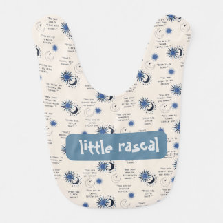 A dreamy inspirational quote baby design baby bib