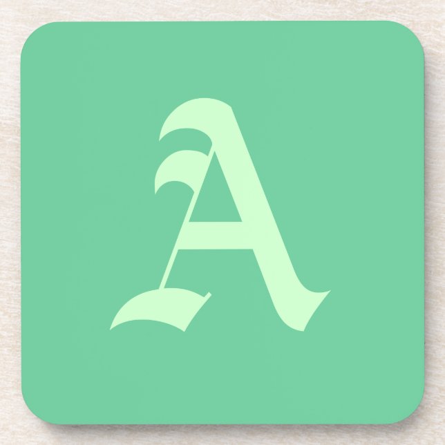  "A" DRINK COASTER (Front)