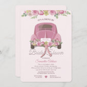 A Drive By Bridal Shower Invitation (Front/Back)