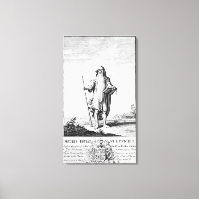 A Druid Canvas Print (Front)