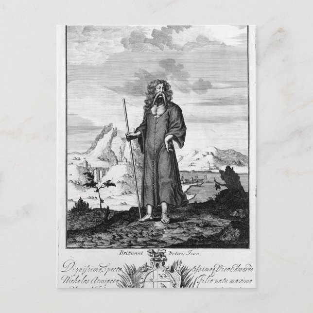 A Druid Postcard (Front)