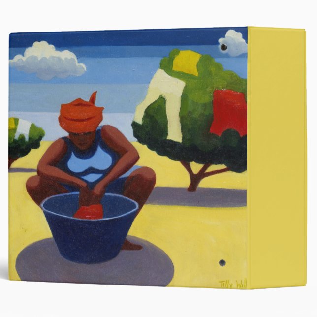 A Drying Day 2007 3 Ring Binder (Back/Spine)