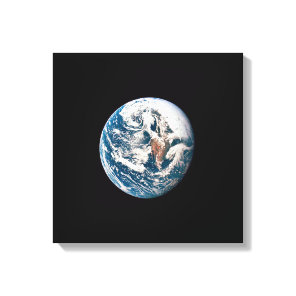 A Earth Taken From The Apollo 10 Spacecraft. Canvas Print