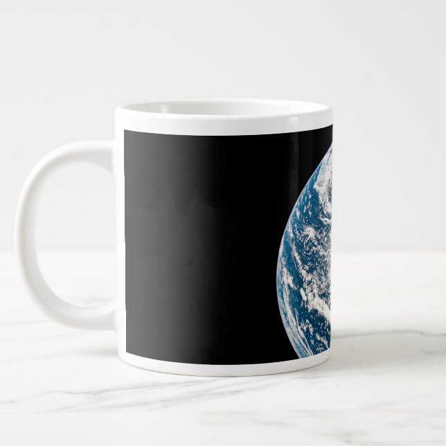 A Earth Taken From The Apollo 10 Spacecraft. Giant Coffee Mug (Left)