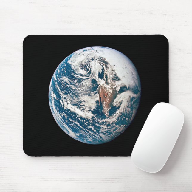 A Earth Taken From The Apollo 10 Spacecraft. Mouse Pad (With Mouse)