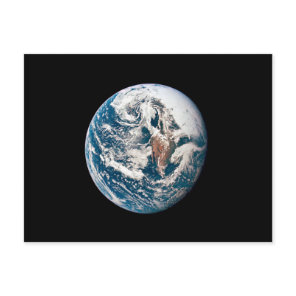 A Earth Taken From The Apollo 10 Spacecraft. Postcard