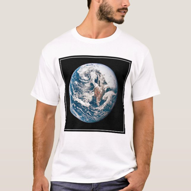 A Earth Taken From The Apollo 10 Spacecraft. T-Shirt (Front)