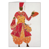 A Eunuch, from the ballet 'Scheherazade' (Front)