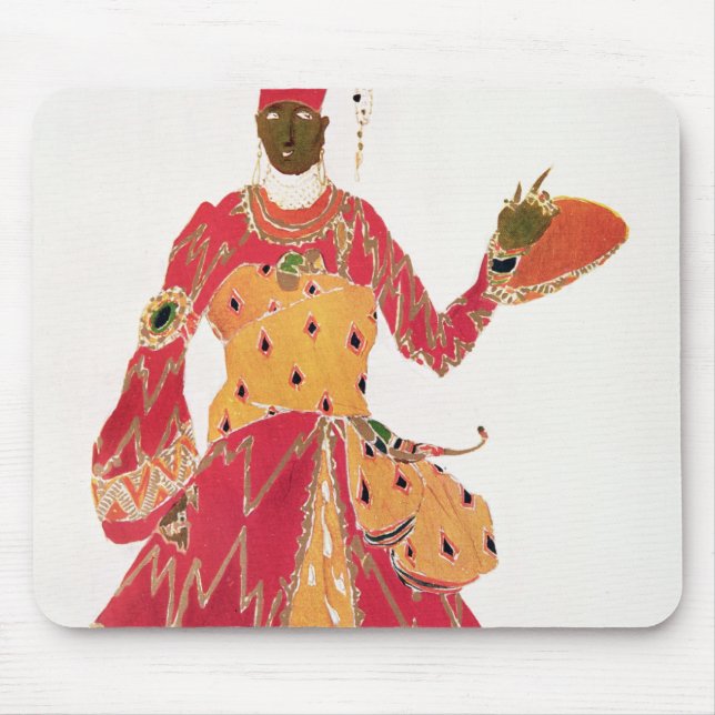 A Eunuch, from the ballet 'Scheherazade' Mouse Pad (Front)
