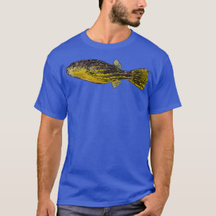 A Fahaka Nile Pufferfish Black Alternate Design Pa T-Shirt