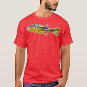A Fahaka Nile Pufferfish White Alternate Design Pa T-Shirt