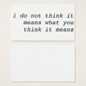 a failure to communicate (Front & Back)