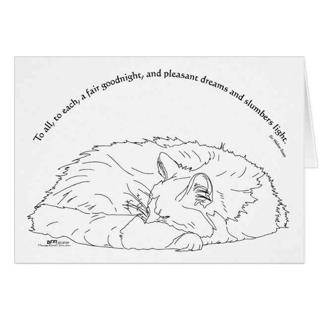 A Fair Goodnight Cards (Front Horizontal)