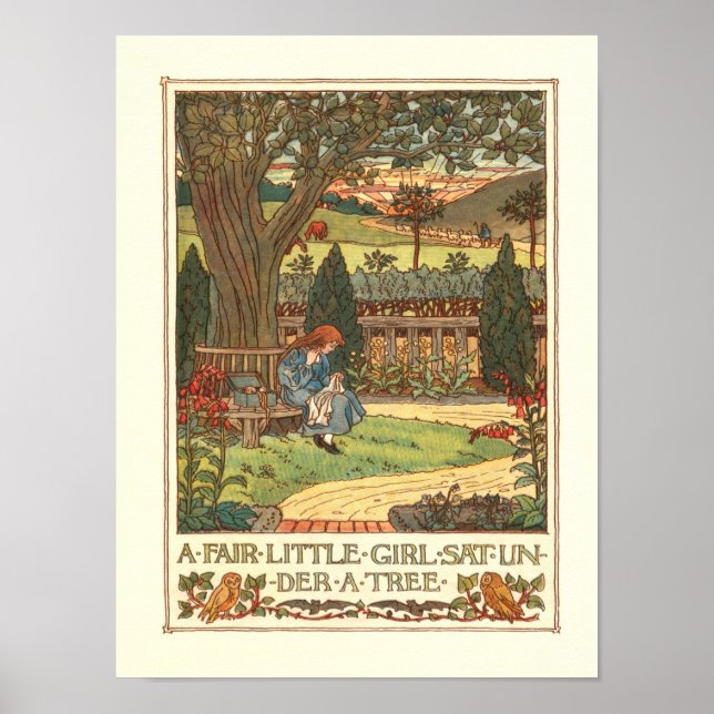"A Fair Little Girl" Poster (Front)