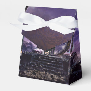 A fairy and a dark wolf  favor boxes