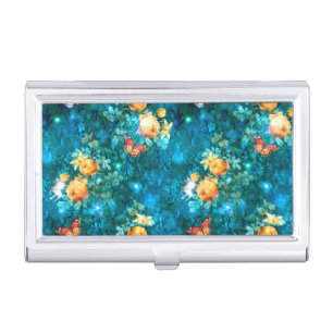 A Fairy in the Garden Series Design 11 Business Card Case