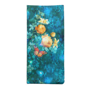 A Fairy in the Garden Series Design 11 Cloth Napkin