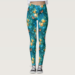 A Fairy in the Garden Series Design 11 Leggings