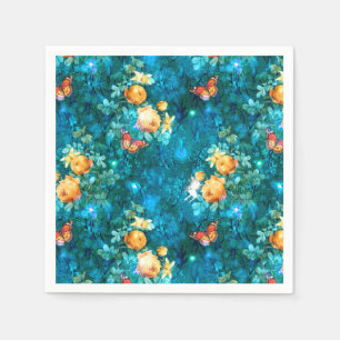 A Fairy in the Garden Series Design 11 Napkins