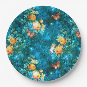 A Fairy in the Garden Series Design 11 Paper Plates
